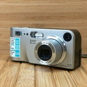 Vintage HP Photosmart M307 3.2MP Digital Camera, with 3x Optical Zoom